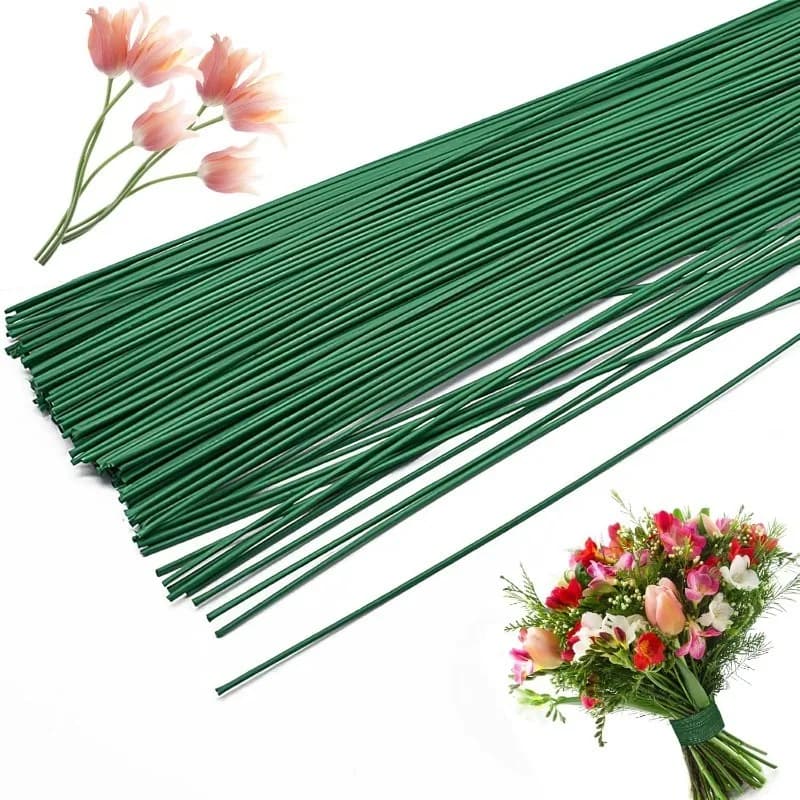 Vaso di fiori artificiali Decorazioni per la casa Decorazione della stanza Decorazione di nozze Accessori da parete per piante per forniture artigianali fai-da-te Palo di plastica per bastoncini di rosa