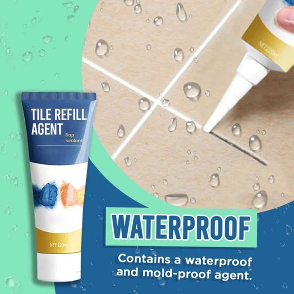 20/120ML Tile Gap Refill Beauty Seam Waterproof Agent stuccatura Fill Tile Glue Sealer Repair Ceramic Glue Floor Gap Fill In Agent