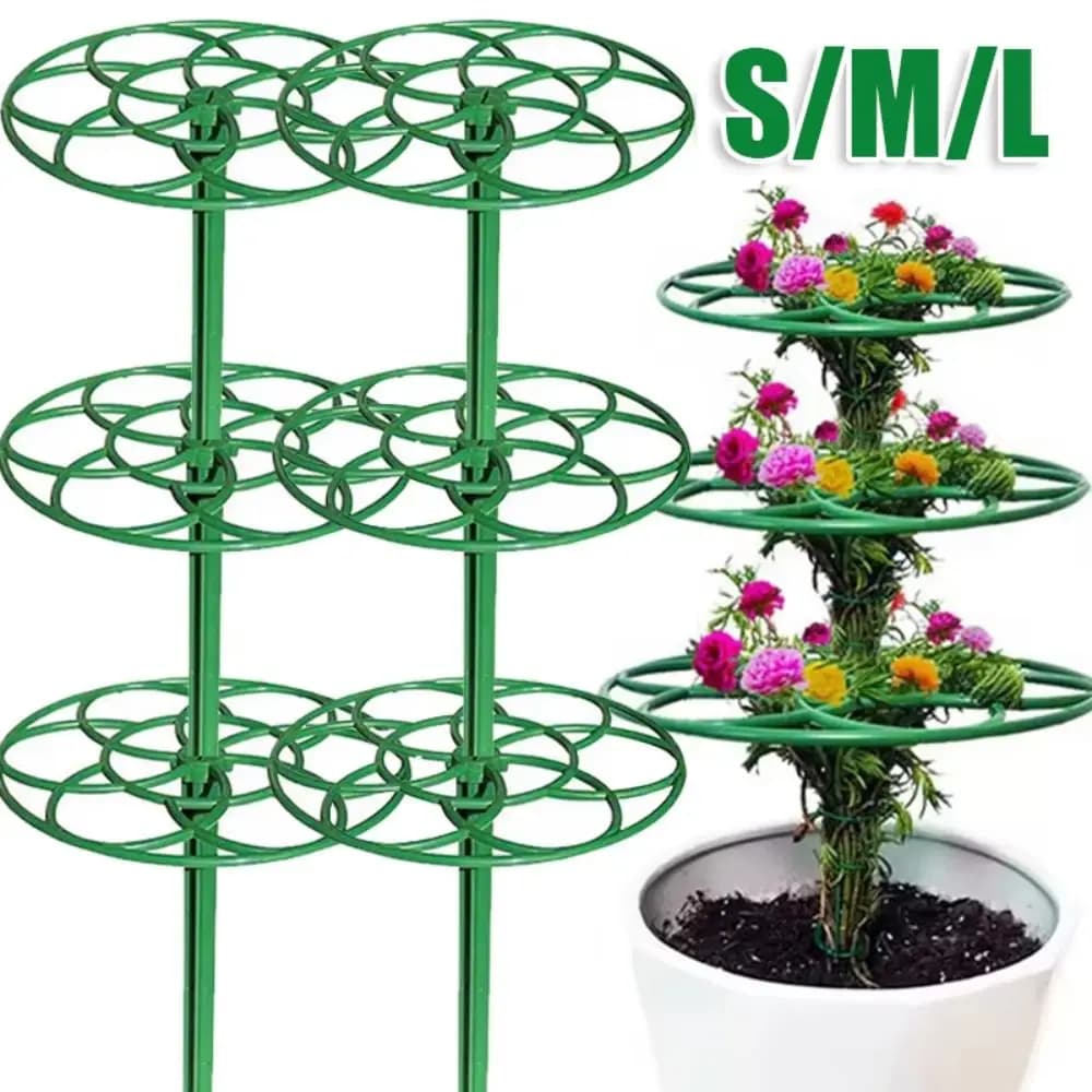 S/M/L Plastic Garden Impilable Bonsai Climbing Frame Sand for Plants Support for Climbing Vine Rack Gardening Supplies
