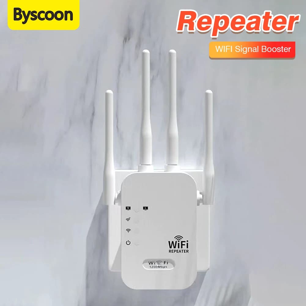 2.4G 300Mbps Wireless WiFi Repeater 802.11N Long Range Signal Extender Booster Amplifier Router for Home Indoor Use