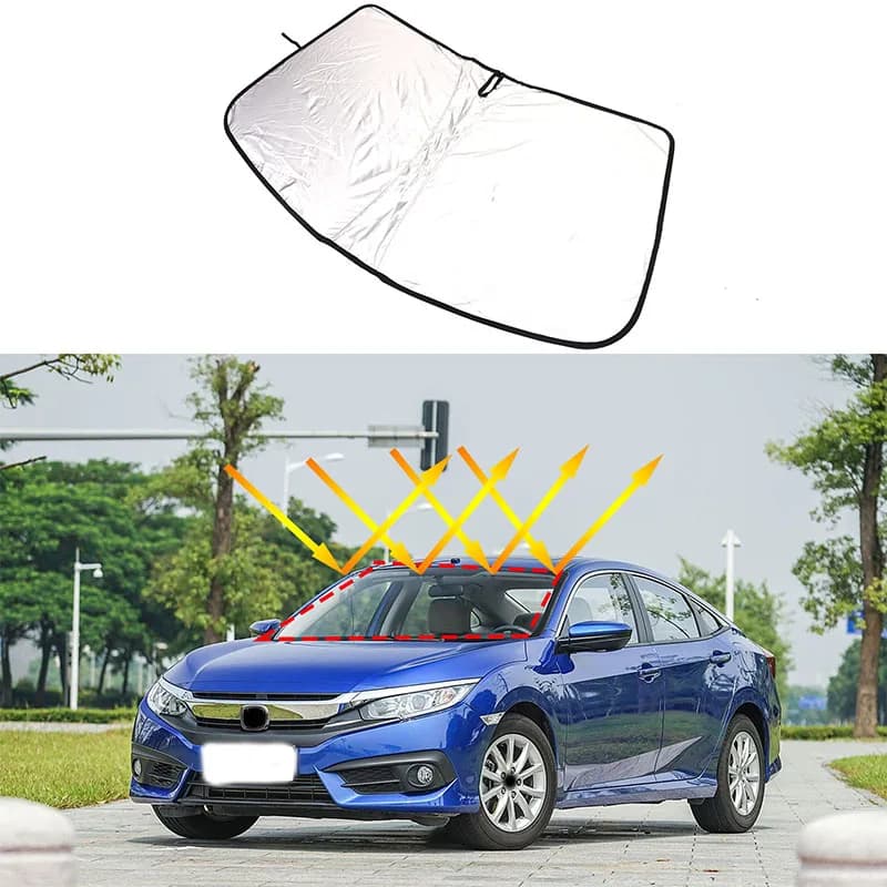 Parasole per Auto, Copertura Parasole per Parabrezza Anteriore, Protezione dal Calore Estivo per Honda Civic Acura RDX 2013-2022