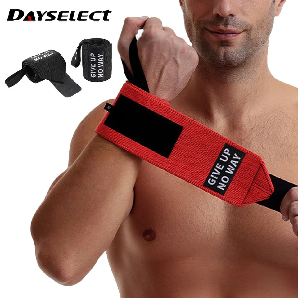 Tutore da polso fitness Fasce booster Cinghie per distorsione da polso Fasce da polso per allenamento per la forza in palestra Manicotti di compressione elasticizzati per panca