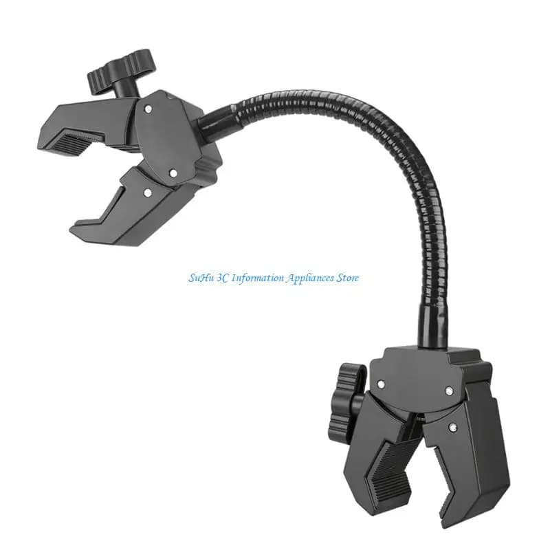 Arm clamp for flexible hose for photo studio accessories Hair dryer Assembly for camera and for