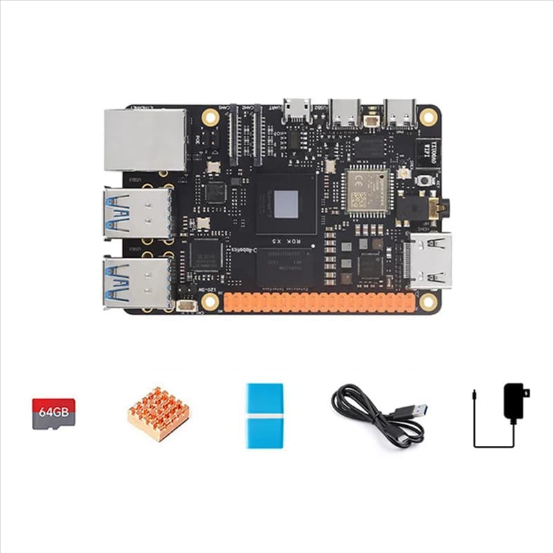BAAE RDK X5 8 GB basic development card kit for intelligent computing and robotic support up to 10 computer power plans EU Plug
