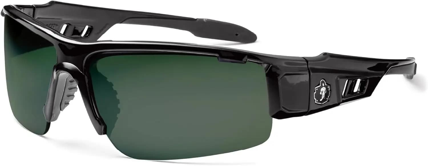 Polarized safety sunglasses for work and outdoor sports, UV protection, durable frame