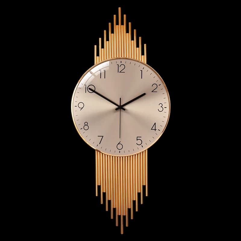 Modern light luxury wall watch silent living room personalized decoration wall clock fashion home clock
