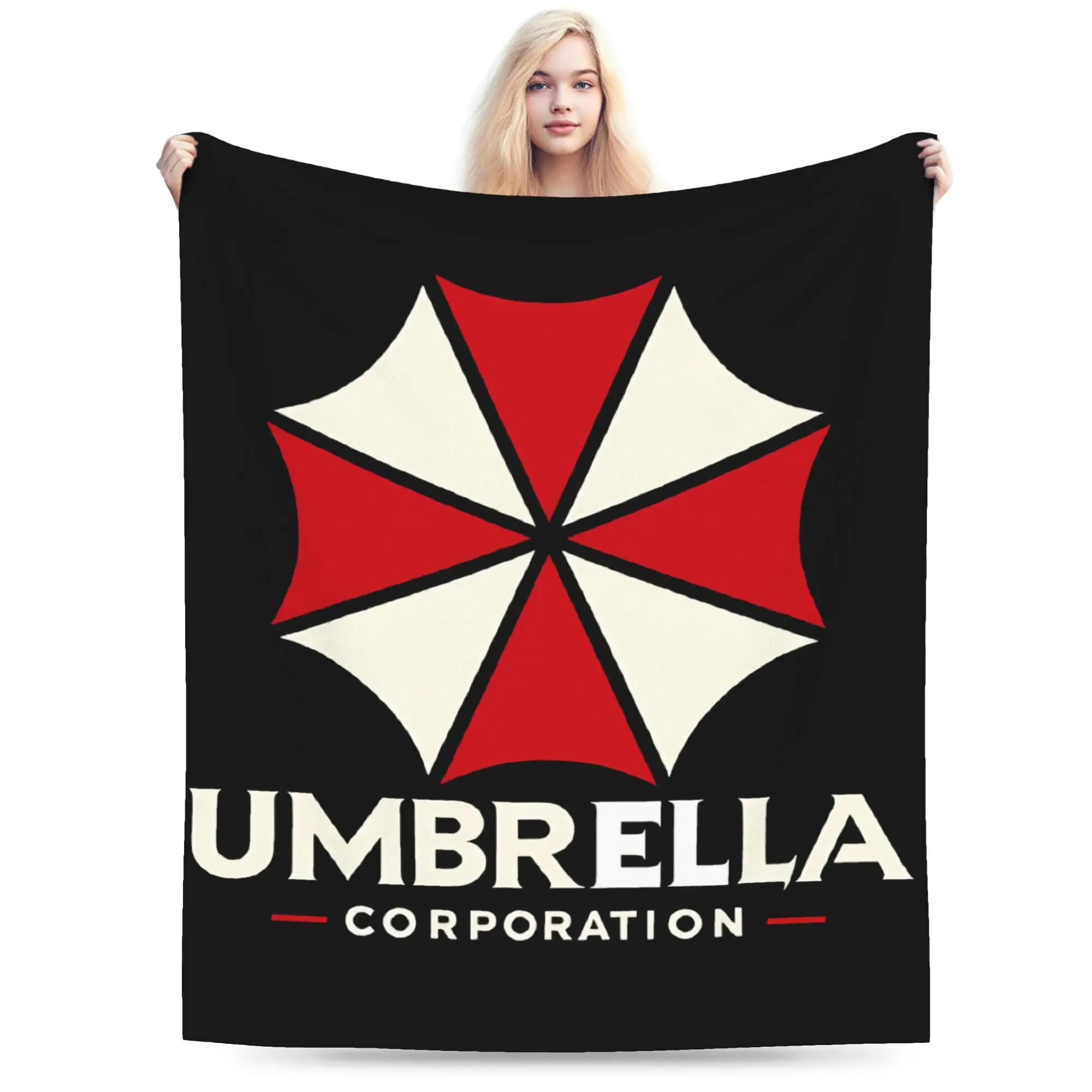 Umbrella Corporations Residents Evils Blanket Warm Comfy Bedding Throws Winter Girl Couch Bed Plane Travel Bedspread