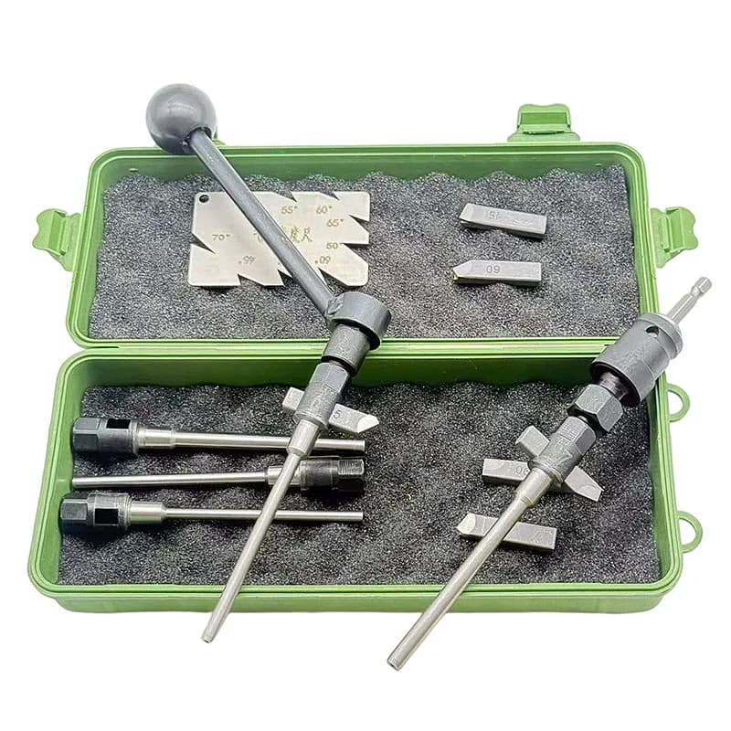 Car And Motorcycle Valve Seat Maintenance Tool,NEW Hard Alloy Adjustable Grinding Reamer And Handle Tool Set