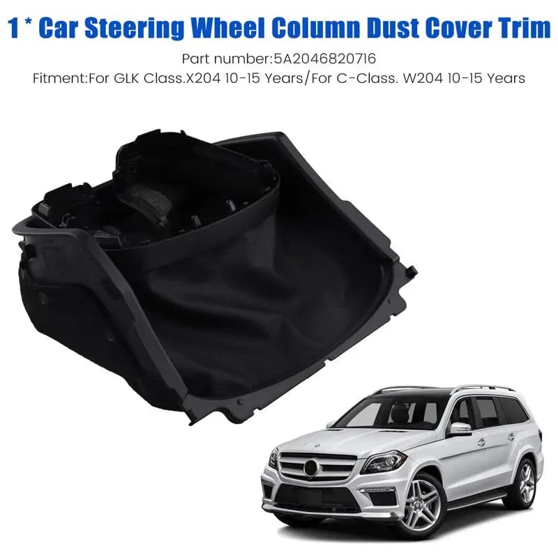 Nuovo Copri-Polvere Decorativo per Volante GLK Classe C W204 X204 10-15 A2046820716
