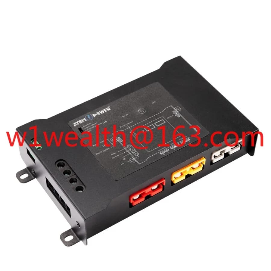Black DC to DC Dual Charger Smart Hub with Style Plug