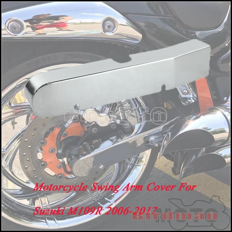 Accessori moto copertura braccio oscillante in acciaio protezione braccio oscillante Gurad per Suzuki M109R boulevard BOSS R2 Intruder VZR1800 06-17