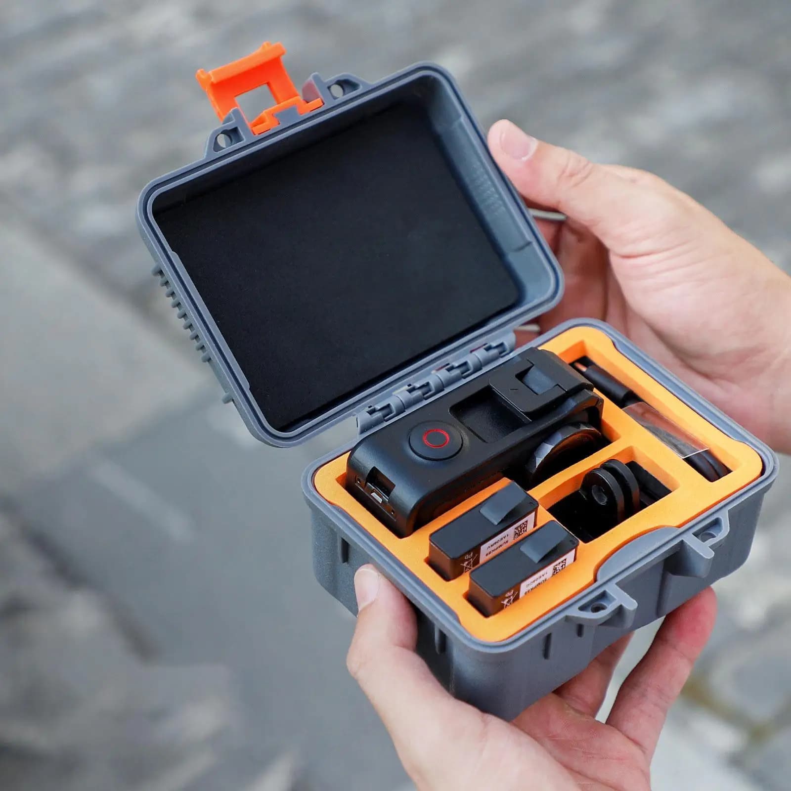 Shock-resistant professional accessory for action camera