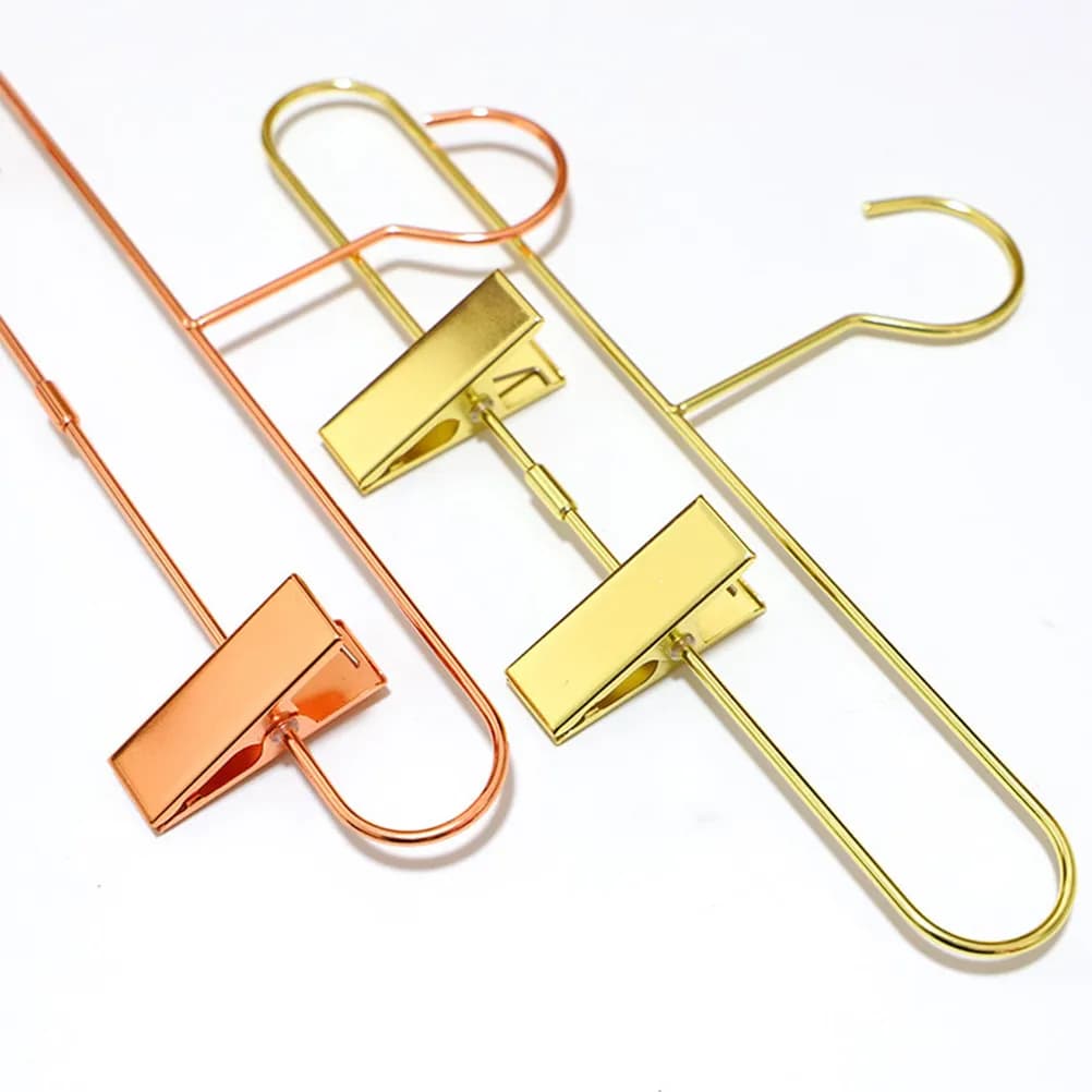 Retractable Pants Rack Metal Space Saving Multi Function Drying Rack for Pants Socks Underwear Non Slip Hanger Closet Kitchen