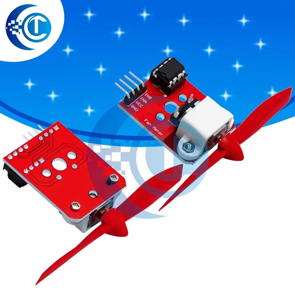 Modulo ventola driver motore L9110 - Controller motore CC doppio ponte H per progetti robotici Arduino