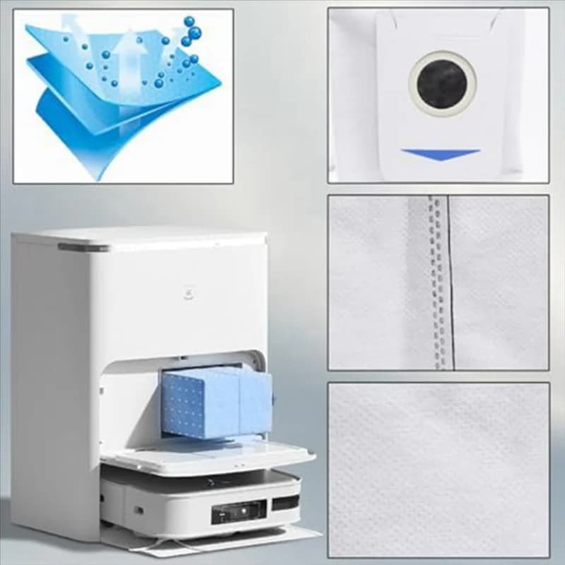ABUH-Per Ecovacs Deebot X2 Omni / X2 Pro / X2 Robot Accessori per aspirapolvere Rullo Spazzola laterale principale Filtro Mop Panno Sacchetto per la polvere Parti