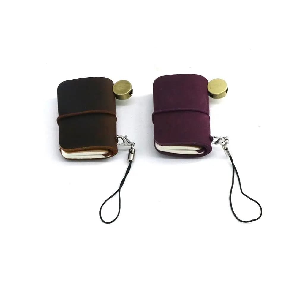 Solid Office Notepad Insert Brochure School Handmade Cover Leather Travel Book Journal Booklet Notebook Mini Notebook