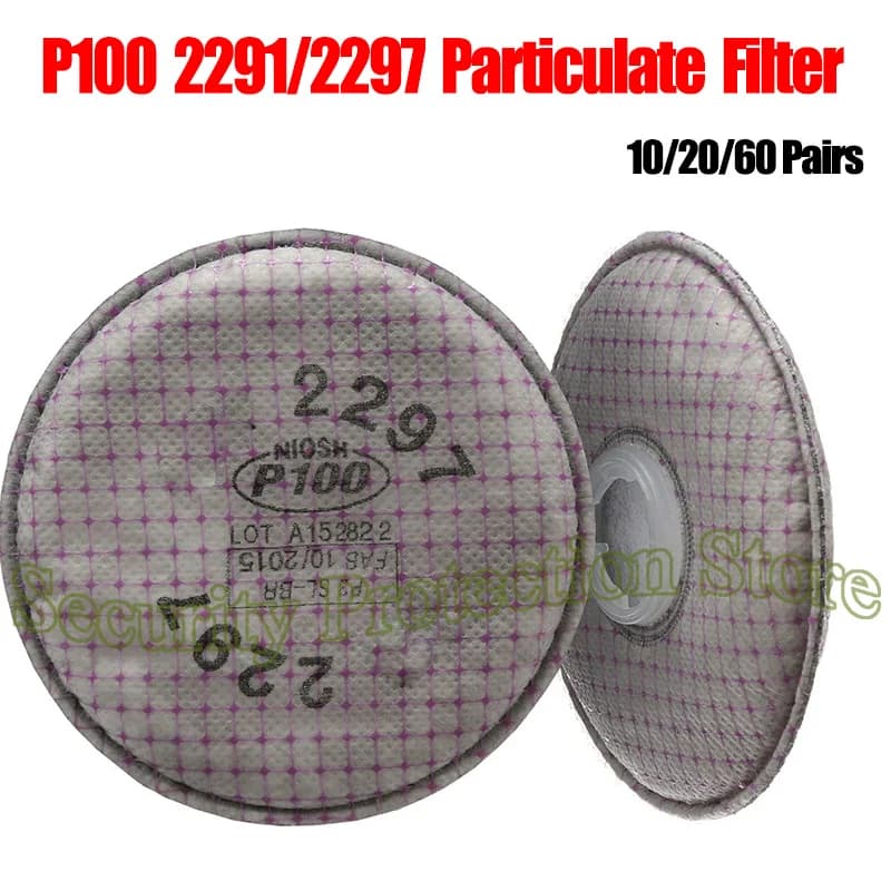 2297/ 2291 P100 Advanced filter-based respirator Particulates Nuidity Level Organic Steam Relief/Mining/Shipbuilding/Abbration