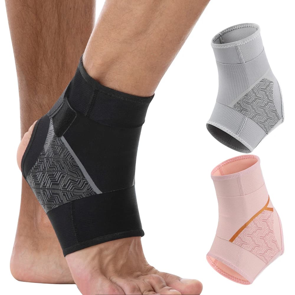 1 Pezzo Tutore per Caviglia e Supporti Elastici per Uomini e Donne, Supporto per Caviglia, Fascia Compressiva per Caviglia, Sollievo per Fascite Plantare e Tendine d'Achille