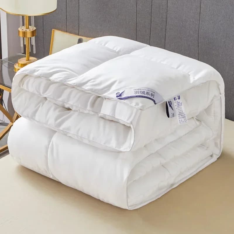 Five-star Hotel Duvet 95 White Goose Down Thick Warm Winter comforter Spring Autumn Quilt Duvet Insert Student Dormitory Blanket