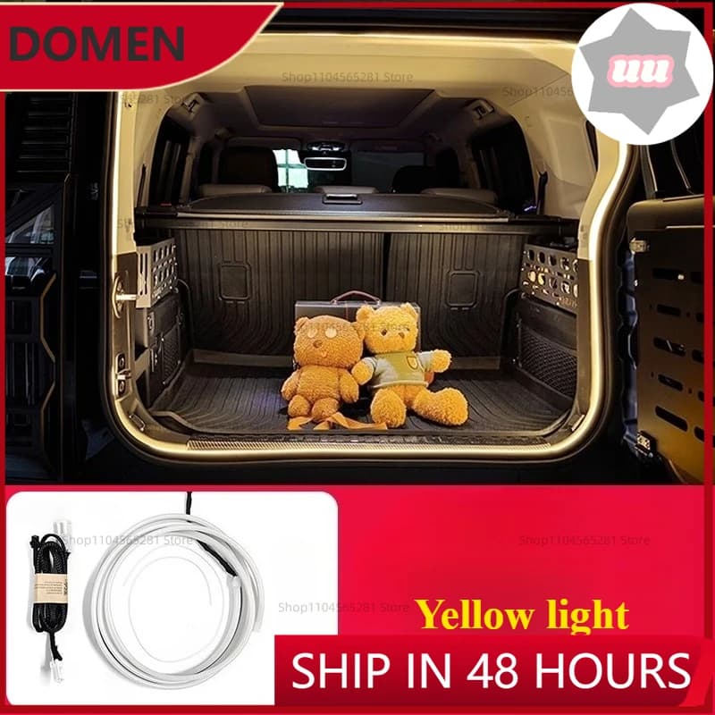 Nuova Barra Luminosa LED per Bagagliaio Posteriore Chery Jetour Traveler T2, Striscia Decorativa Luminosa per Interni, Illuminazione Automatica