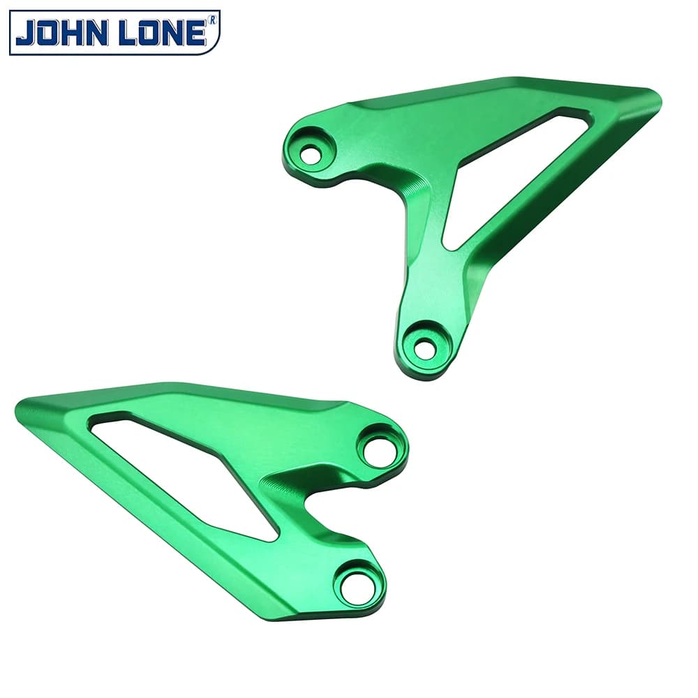 For KAWASAKI Ninja 400 Ninja 500 Z400 500 Motorcycle Foot Peg Footrest Heel Protection Cover Guard CNC Footpeg Decorative Plates