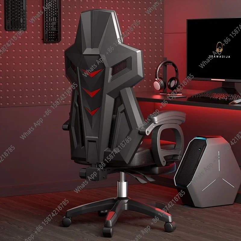 Sedia da Ufficio Ergonomica X LZ con Supporto Lombare, Design per Gaming, Reclinabile e Girevole, Sillas De Oficina, Arredamento