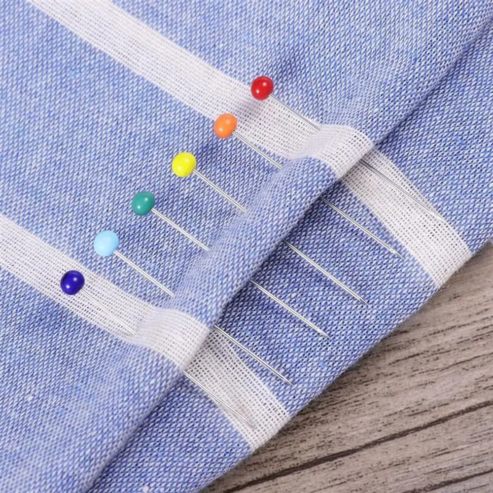 38mm Safety Colored Bead Glass Head Stitch Knitting Pin Dressmaking Pins Sewing Needles Safety Pin