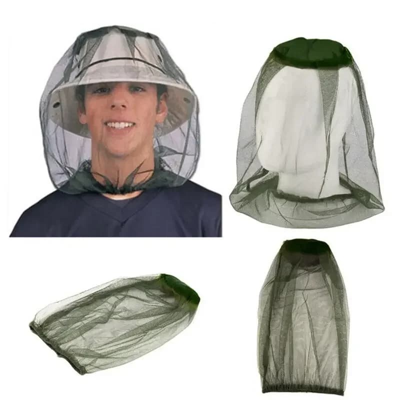 Cappello con zanzariera per la protezione di viso e testa, ideale per l'estate, la pesca, l'escursionismo, il campeggio e il giardinaggio.