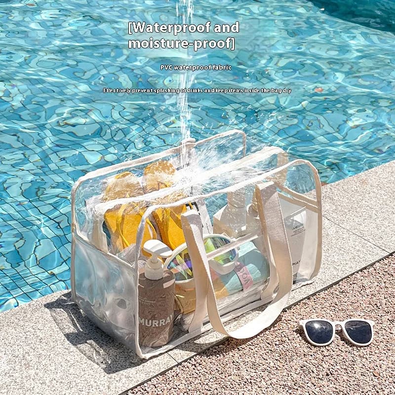 Travel bag Dry and wet double swim bag Portable makeup bag for washing Travel Toiletry bag Waterproof cosmetic bag
