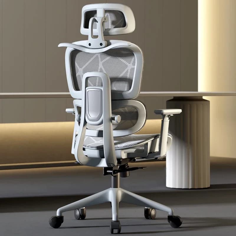 Sedia da Ufficio Ergonomica Regolabile con Supporto Lombare, Consegna Gratuita, Sedia per Computer e Gaming