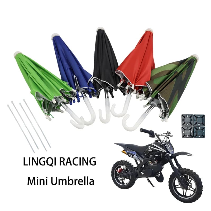 Tools for motorcycle parts Solar protection for small waterproof helmet Bracket for phone support Umbrella for mobile phones for electric scooter