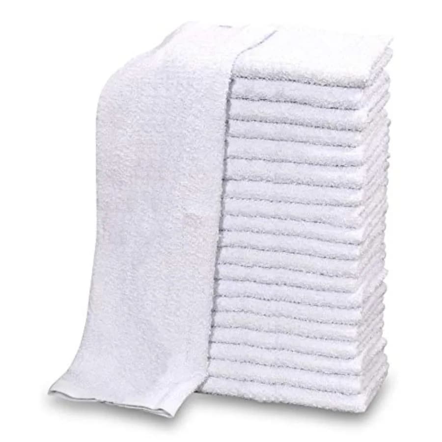 Nuovi strofinatori in misto cotone per ristoranti e bar, asciugamani da cucina 28oz, 3 dozzine
