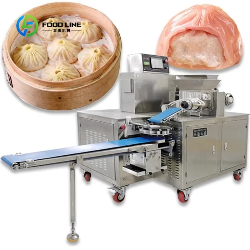 Macchina Automatica Personalizzata per la Produzione di Ravioli e Panini di Pasta (Soup Dumpling Maker) per l'Algeria e la Turchia - Alimenti Congelati