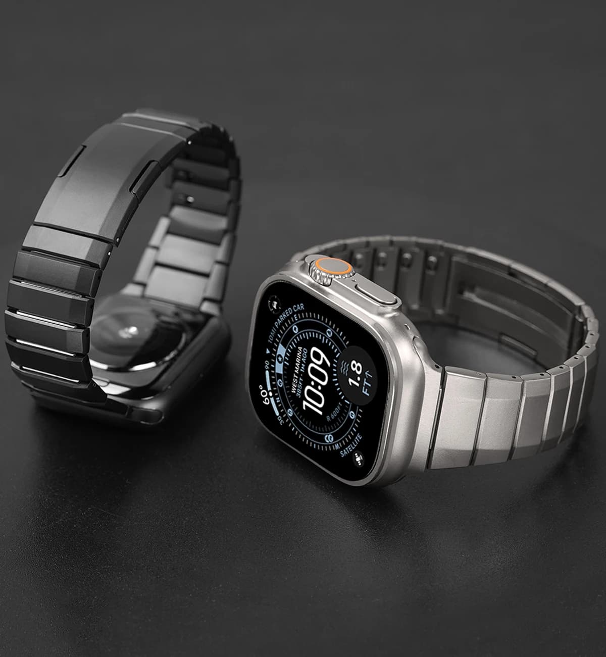 Prezioso cinturino in acciaio inossidabile per cinturini Apple Watch Ultra3 2 49mm 44mm 45mm 40 41 42 46mm Bracciale iWatch serie 11 10 9876 SE3
