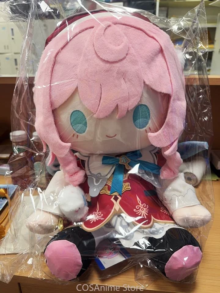 Hyacine Hyacinthia Honkai: Star Rail - Soft Plush Seat Model, Maumet Character with Interchangeable Dresses, 40CM, Game Plush Bearing, Gift