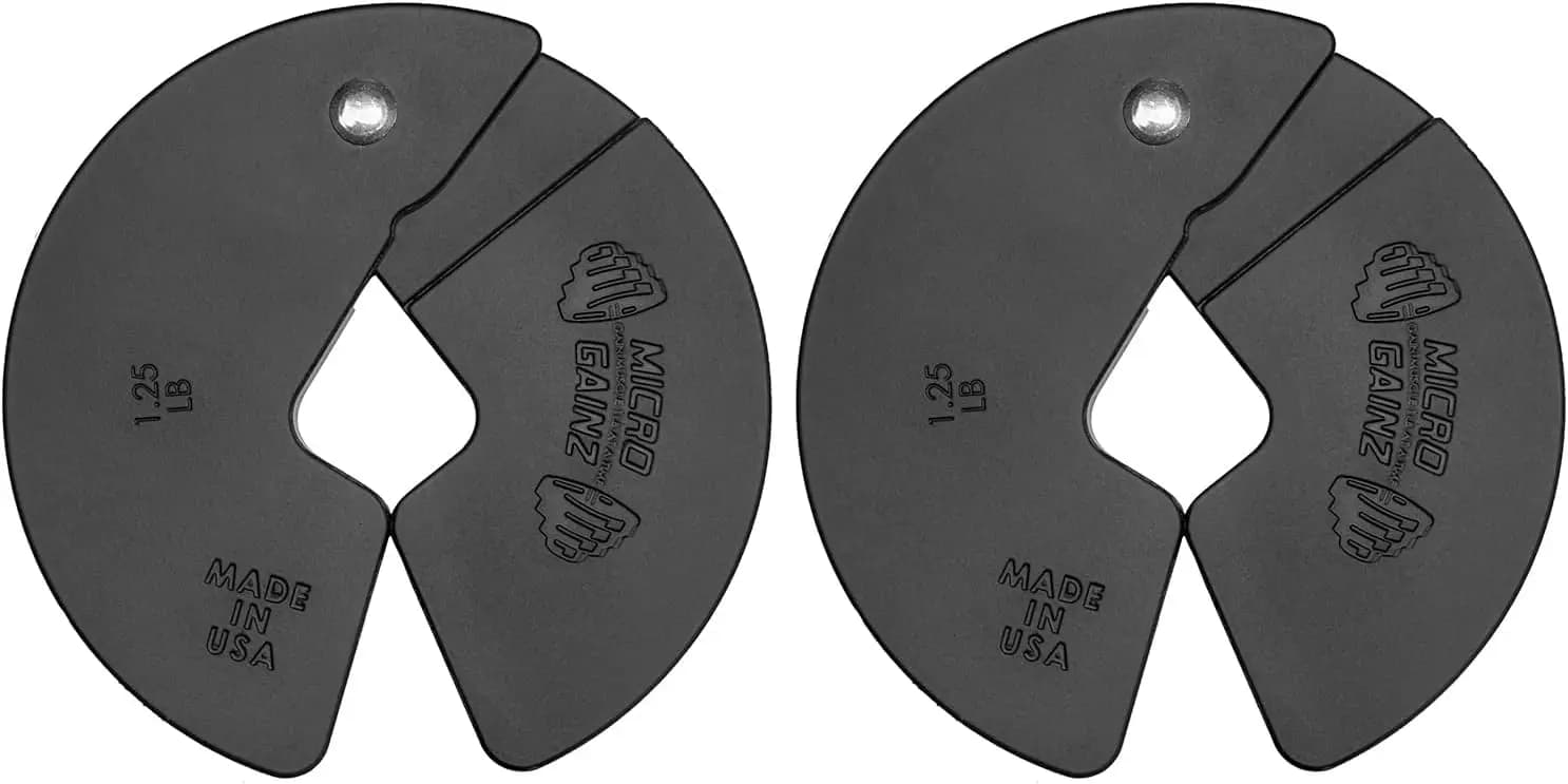 1,25 lb split weight discs for Manubri Training, Ideal for Micro Loading, Products in USA
