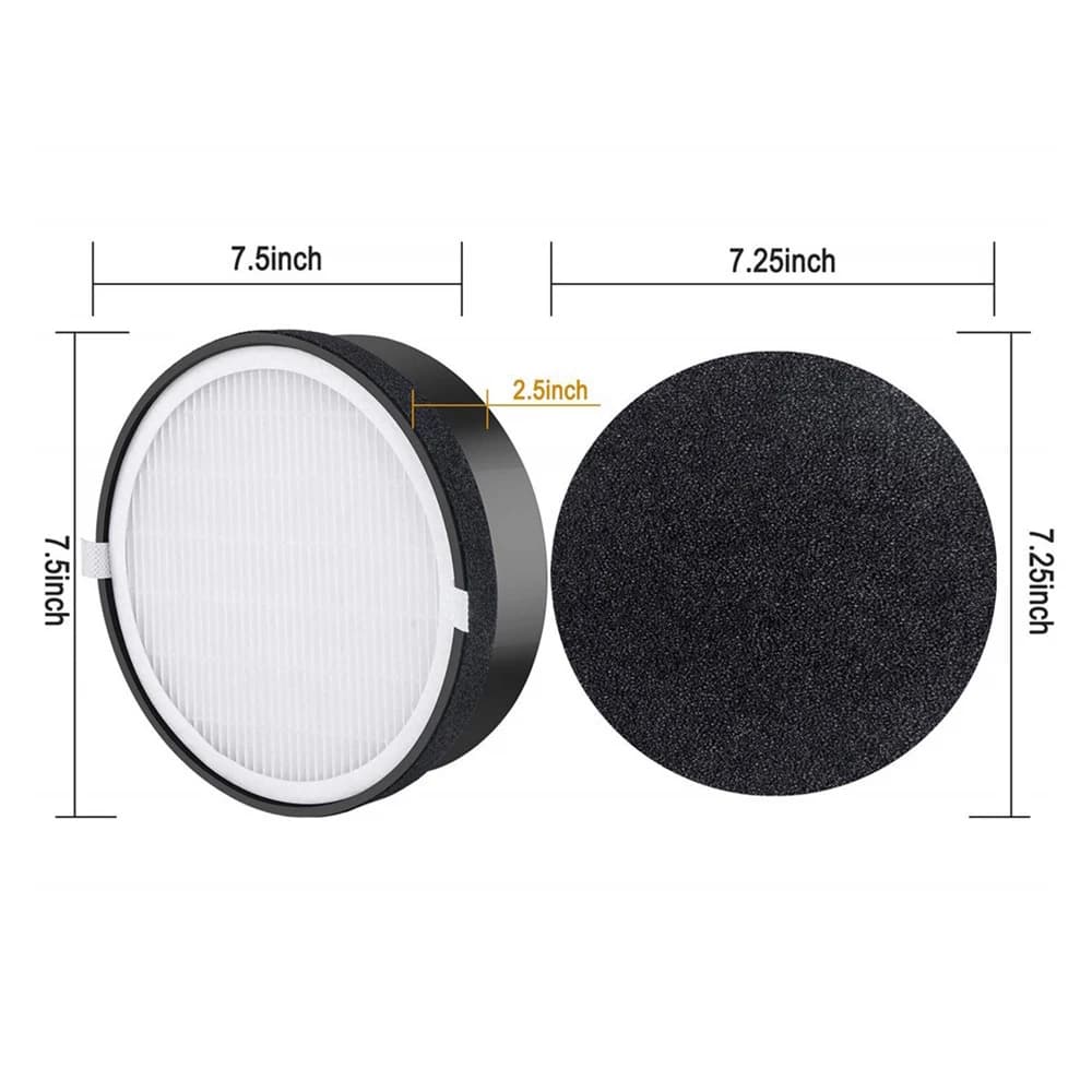Sostituzioni del filtro Hepa per purificatore d'aria Levoit LV-H132 LV-H132-RF parti del filtro a carbone attivo pulizia parte del purificatore d'aria