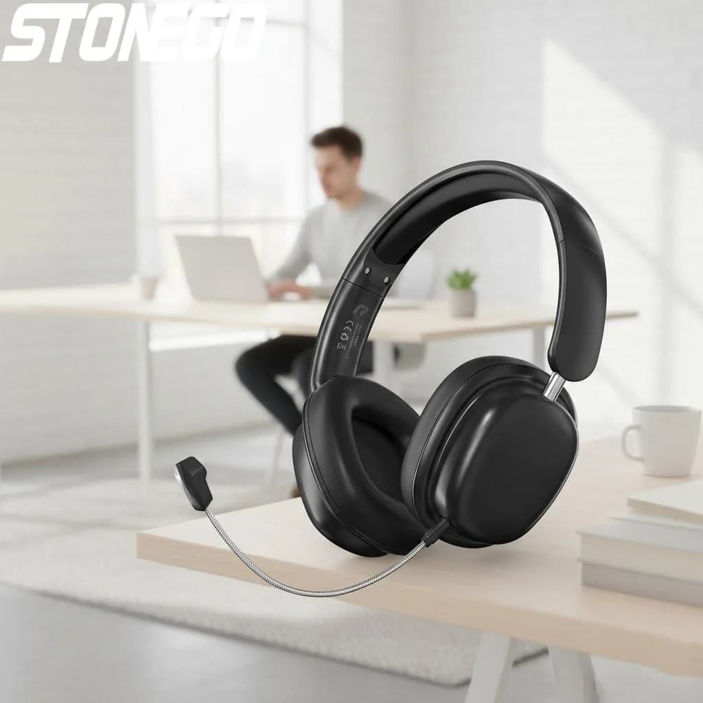 Bluetooth Wireless Sports Headphones with Audio Stereo for Running and Training, with Bass Boost for Pop Music