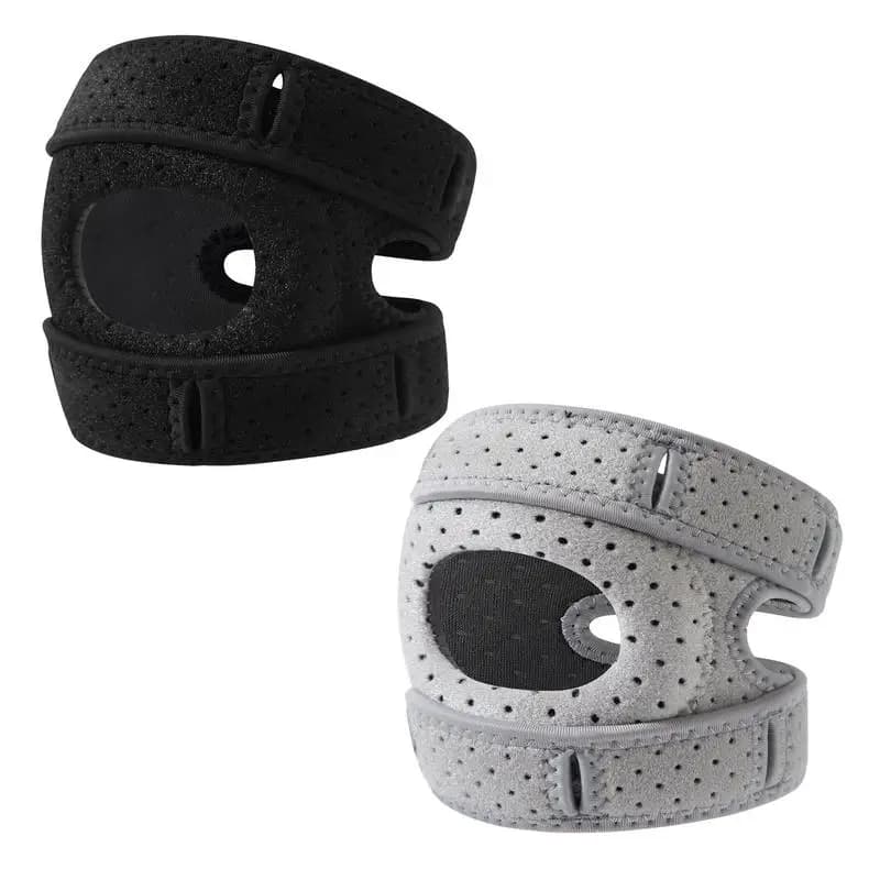 Ginocchiera rotulea Cintura di supporto per ginocchio rotuleo Cinghie regolabili Supporto per ginocchio Avvolgimento per dolore al ginocchio Manicotto di compressione al ginocchio