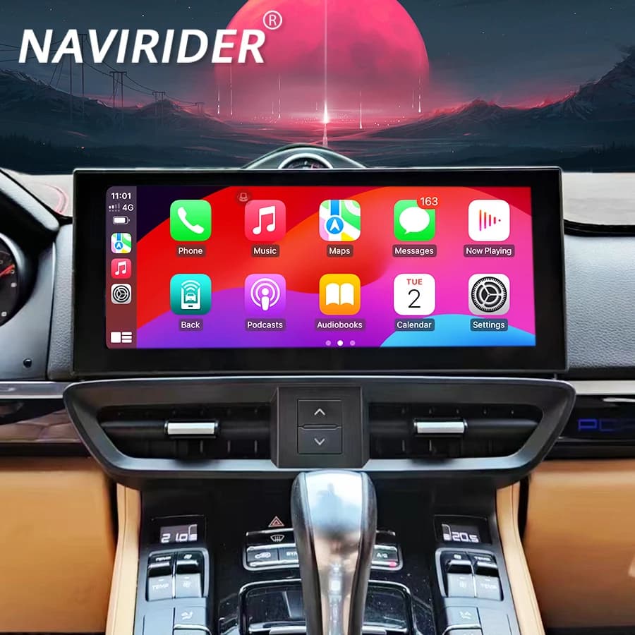 Carplay 12.3inch Gps Android Head Unit Screen For Porsche Cayenne 955 957 958 Pcm3.1 Pcm4.0 2011-2017 Multimedia Video Player