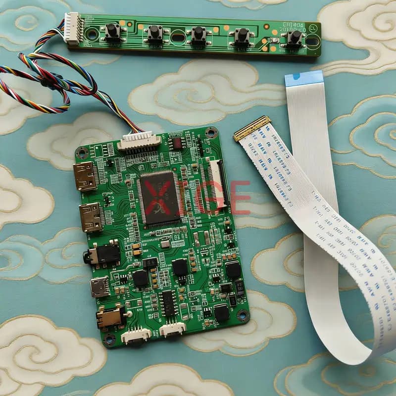 Kit DIY Scheda Controller per Display Laptop LP125WH2 B125XTN01 B125XTN02 B125XTN03 con 2 Mini-HDMI 1366x768 EDP-30 Pin