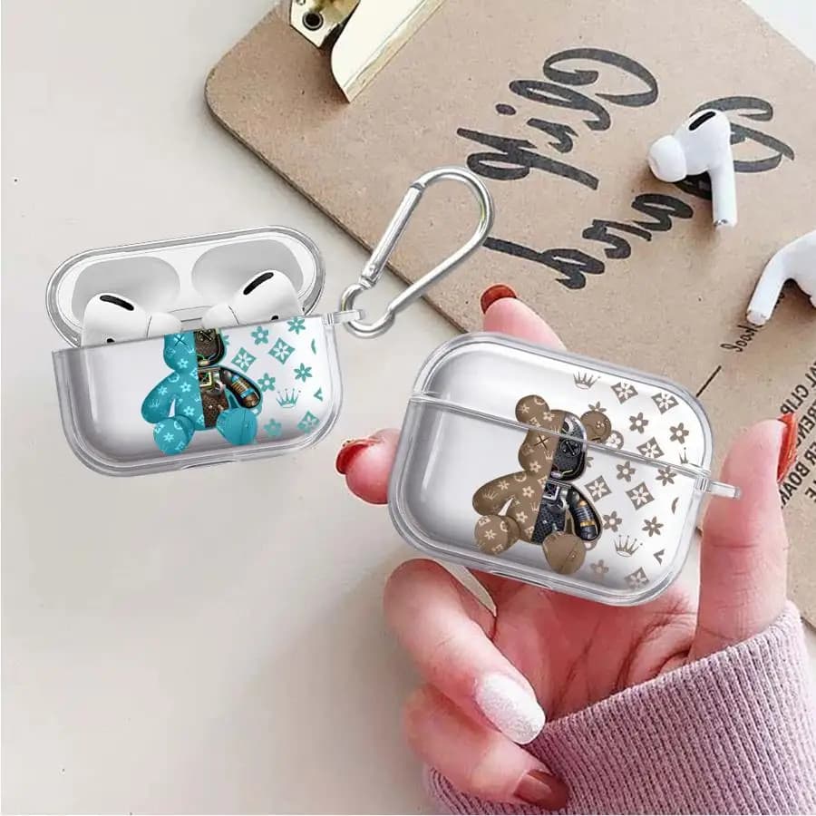 Fashionable and nice transparent case in the shape of RobertS hose for Airpods Pro2, Pro3, 1, Pro 3, 4, 2