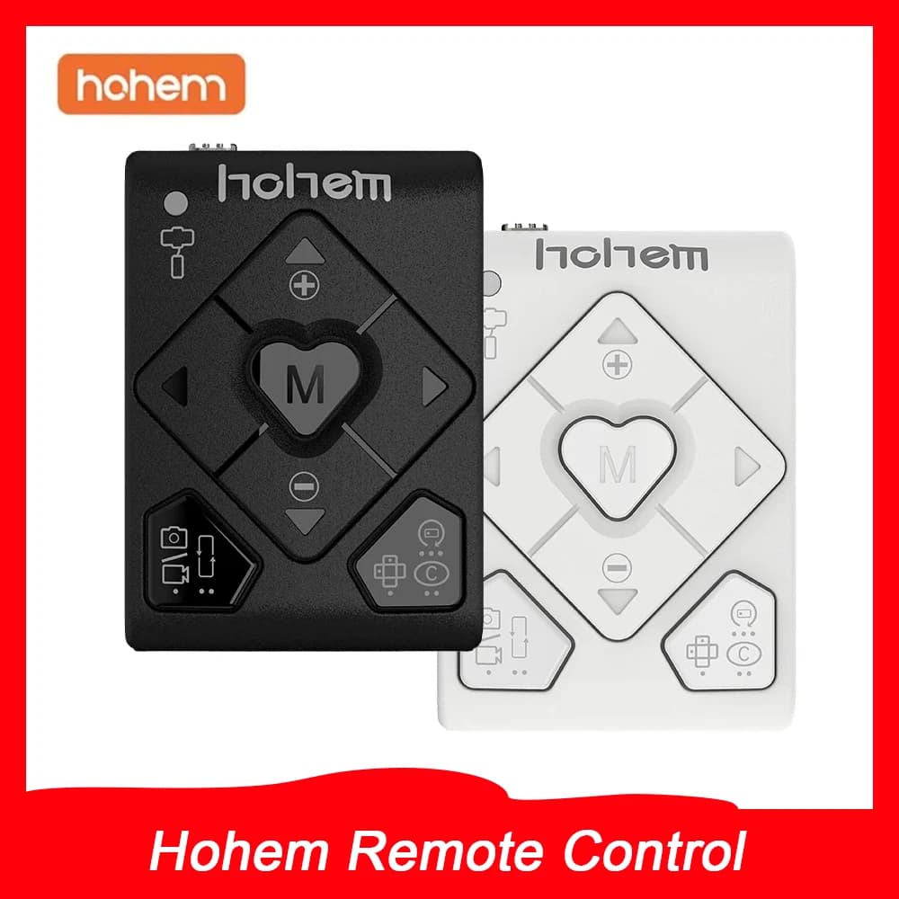 Hohem HRT-03 Telecomando wireless BT per hohem iSteady XE/X2/V2/V2s/M5/M6/MT2/Q/Pro 4/Mobile+ Stabilizzatore cardanico per smartphone