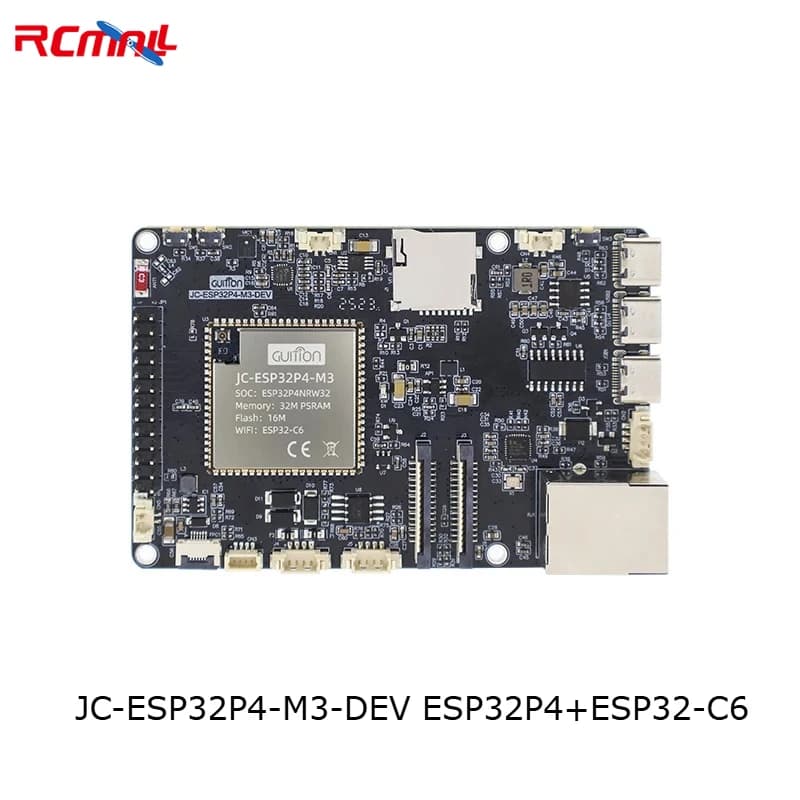 JC-ESP32P4-M3-DEV Development card ESP32P4+ESP32-C6 32MB PSRAM 16MB Flash ESP32P4 WiFi+BLE Smart Board Module for Arduino IoT
