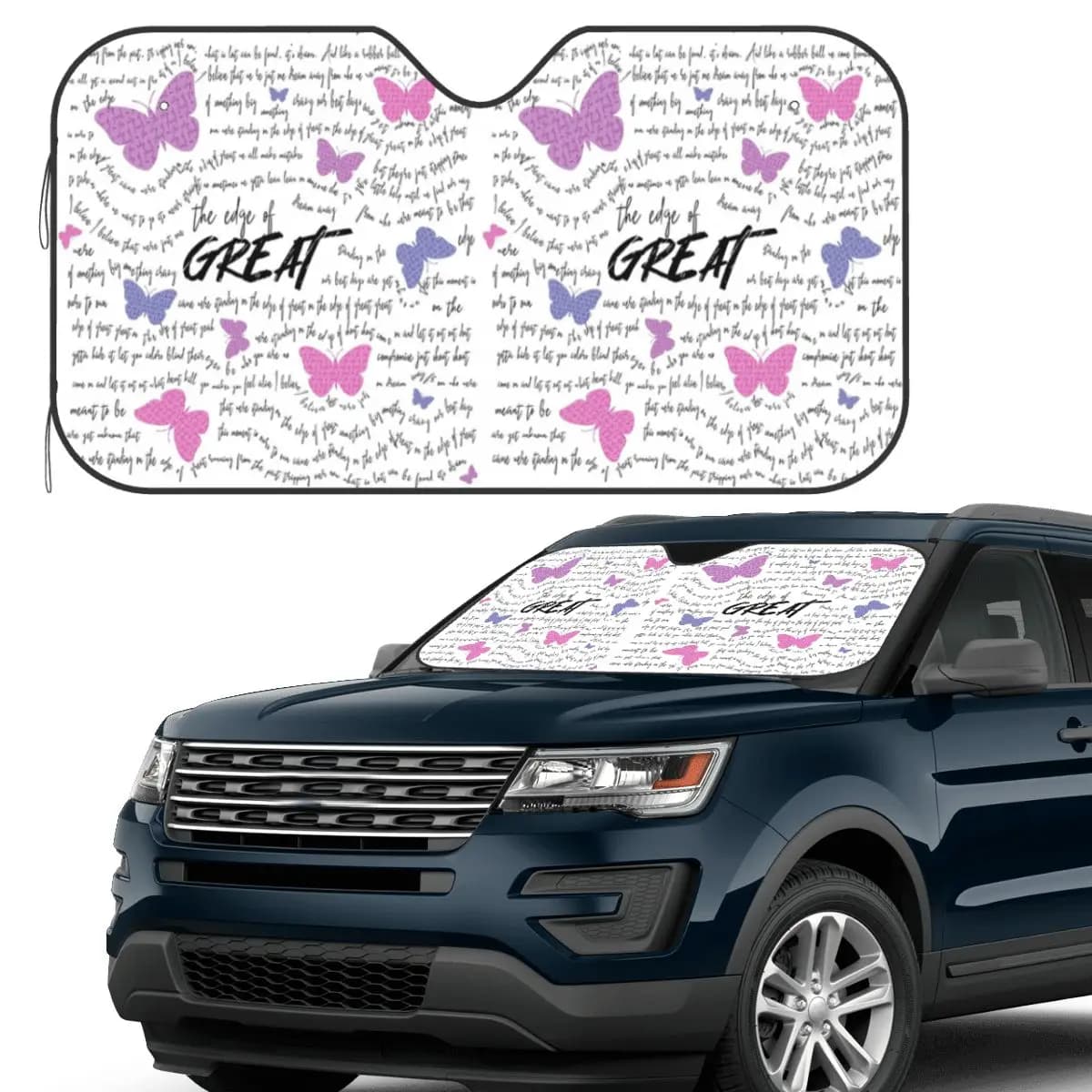 Edge Of Great Julie And The Phantoms Parasole Parabrezza Parabrezza anteriore per auto Finestra Parasole Accessori Coperture