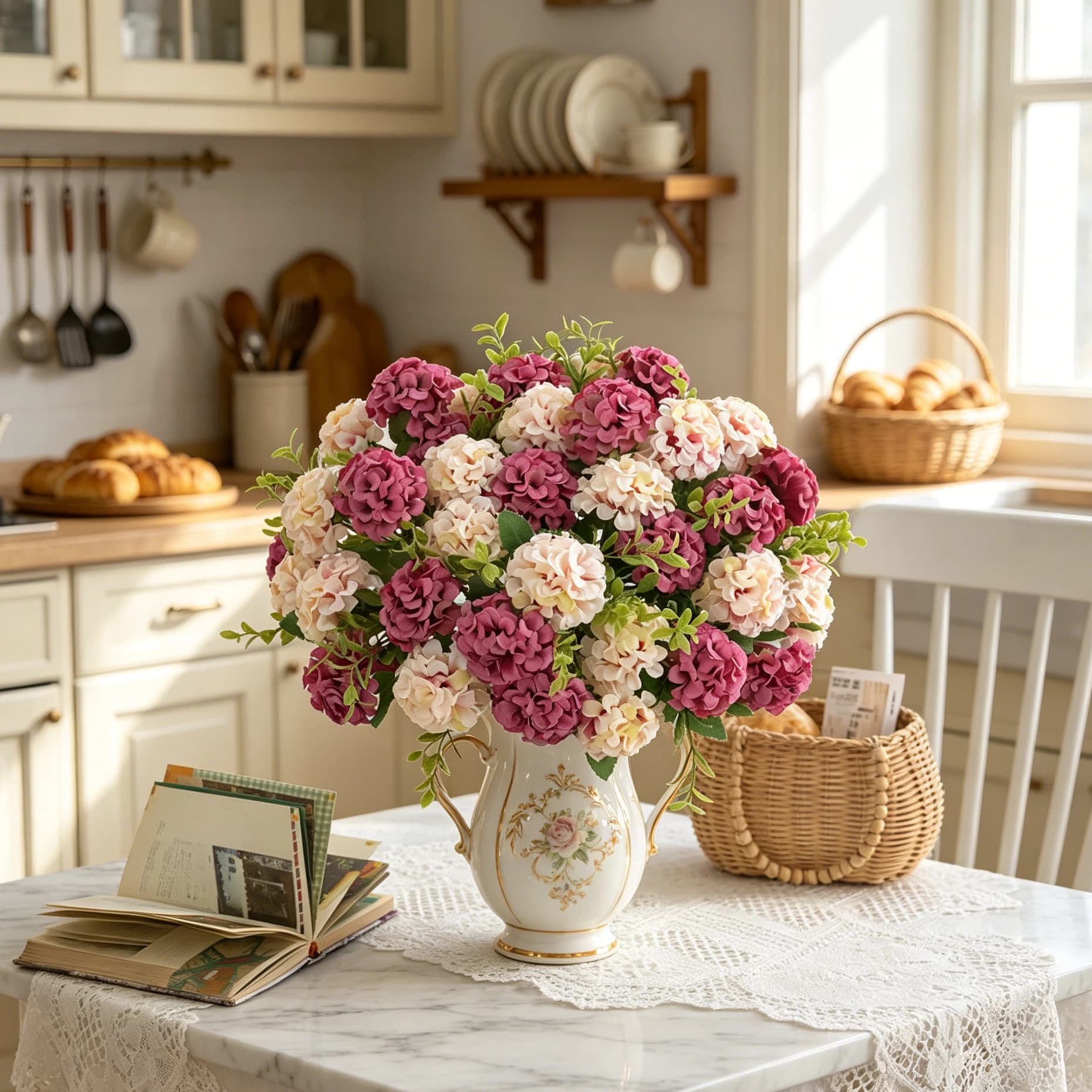 Fiori di Garofano Artificiali in Seta, Centrotavola, Piante Finte per Matrimoni, Decorazioni per la Casa, Regali Fai-da-Te, per Giardino, Cortile, Festival