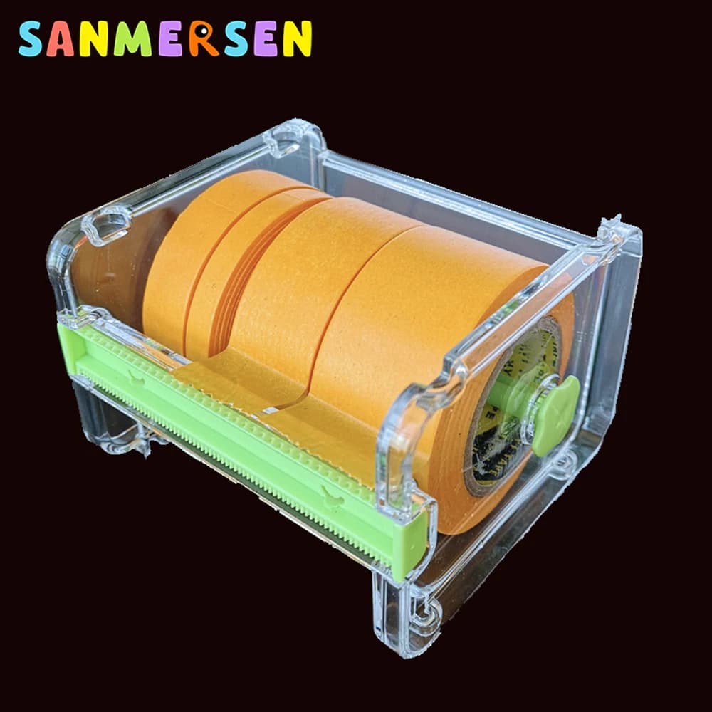 Modello di pittura fai da te Dispenser di nastro adesivo Washi Tape Cutter nastro adesivo scatola di immagazzinaggio Dispenser di nastro per ufficio strumenti di supporto per nastro