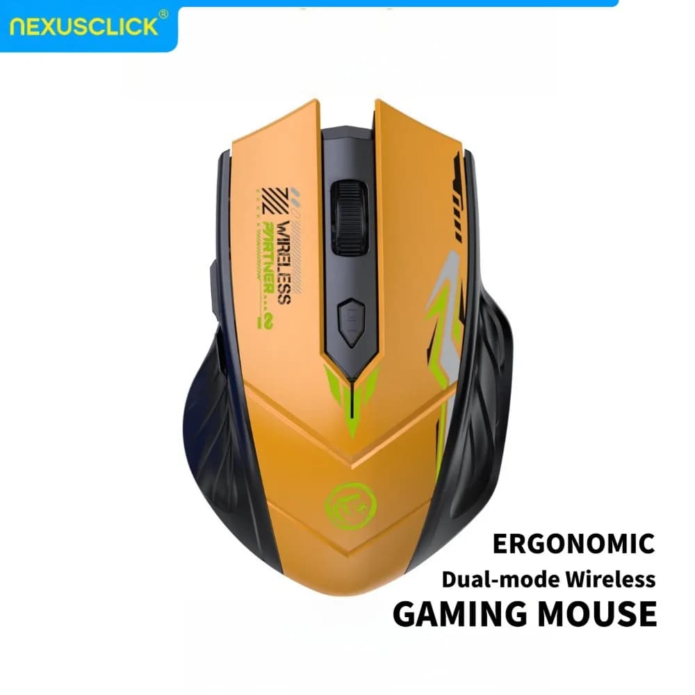 6 Buttons 2.4G Wireless Mouse Bluetooth 5.4 Mouse Dual-Mode Rechargeable Mice 1600 DPI Office Mouse Gaming Mouse For PC Laptop