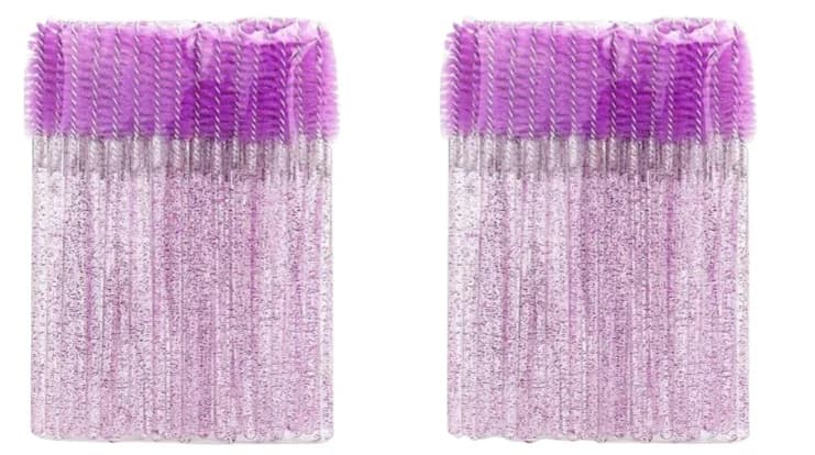 100pcs Makeup Disposable Micro Eyelash Brushes Spoolies For Eyelash Extension Lash Mascara Wands Combs Wholesale