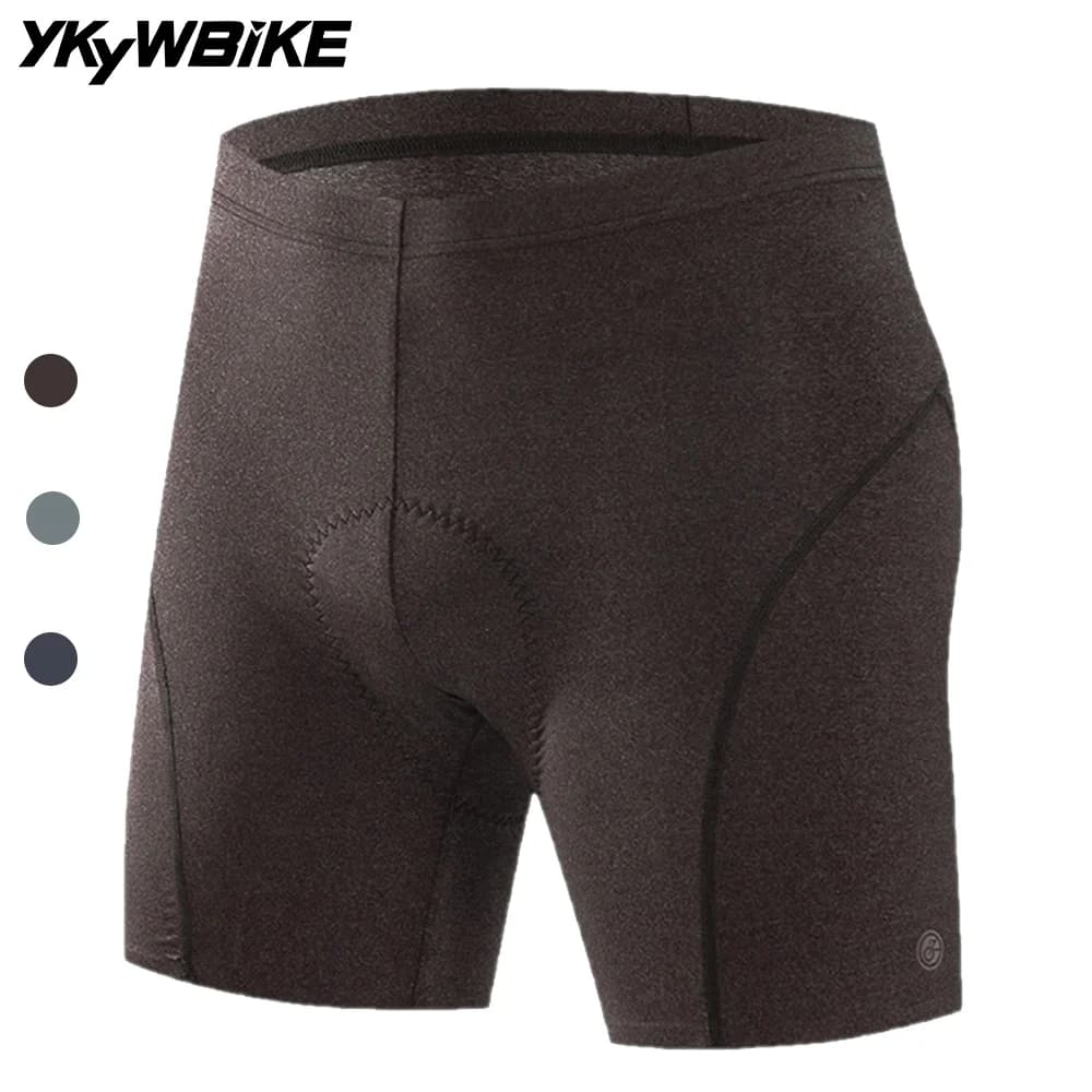 YKYWBIKE Cycling Shorts for Men, High Elasticity Sponge Padding, Anti-shock, MTB and Mountain Bicycle